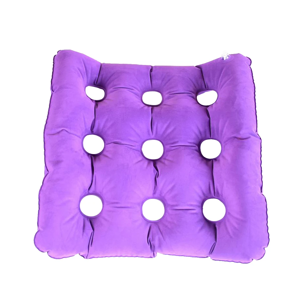 Medical Wheelchair Cushion Mat Inflatable Elderly Anti Bedsore Decubitus Inflatable Air Chair Cushions Pad Home Seat Cushion