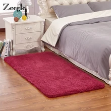 Zeegle лохматые ковры для гостиной, спальни, напольный коврик из искусственного меха, домашние теплые плюшевые напольные коврики