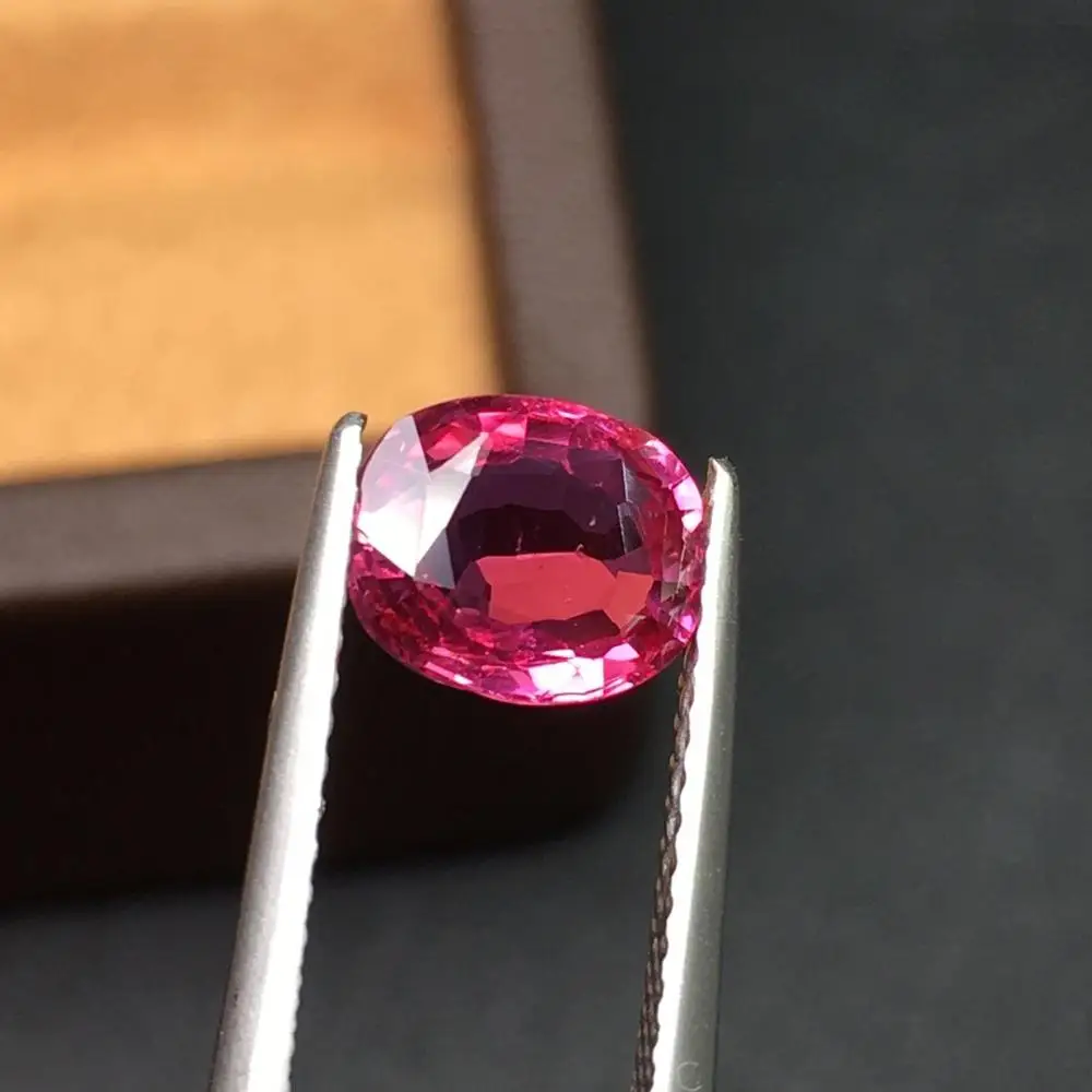 L403 розовый сапфир 1.51ct падпарадша натуральный ненагреваемый свободные
