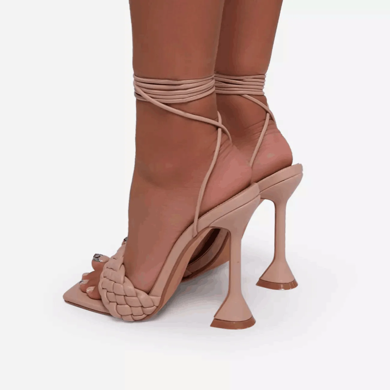2021 New Women Sandals Heeled Narrow 