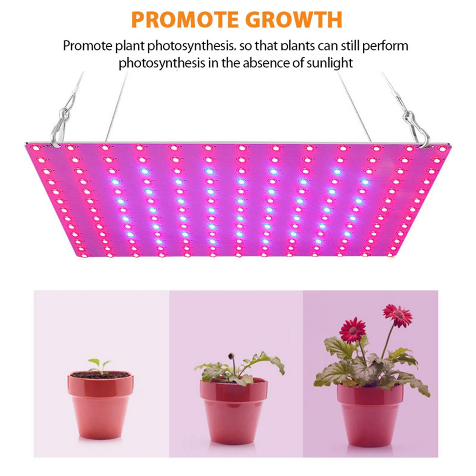 LED Grow Light Full  Indoor Plants Growing Lamp for Indoor Hydroponics Greenhouse Plants Veg and Flower