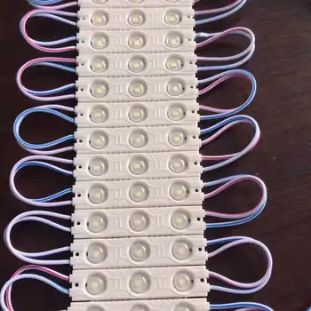 20pcs DC12V 2835 SMD 3 LED 모듈 주입 방수 IP67 장식 2835 하드 스트립 바 라이트 램프 화이트 레드 그린 블루 상품 이미지