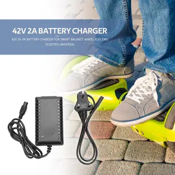 

Dropshipping 42V 2A UK Plug Scooter Battery Charger Power Adapter Electric Scooter Accessories Chargers for Electric Scooter