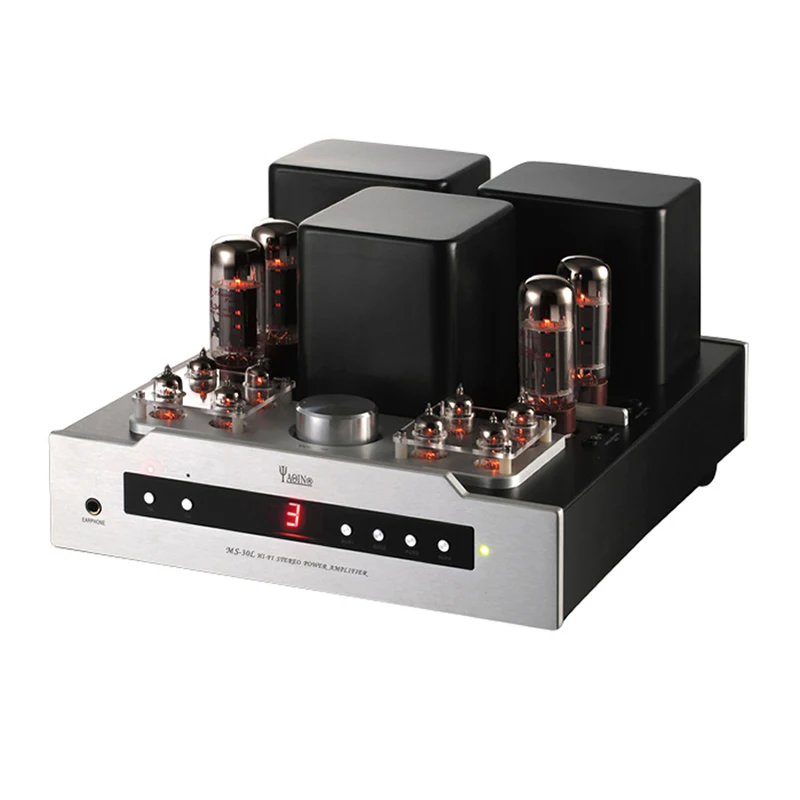 Трехполюсный супер линейный усилитель звука YAQIN MS 30L HiFi EL34B ламповый Выходная