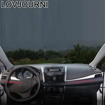 

Car Control System Gear Outlet Air Conditioner Dashboard Interior Decorative Chromium Accessories Trim 14 15 16 FOR Toyota Vios