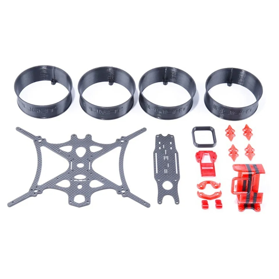 

iFlight MegaBee 3inch 153mm FPV Racing Drone Frame Kit with 3mm Arm Propeller Protective Cover TPU Camera Mount for Gopro 5 6 7