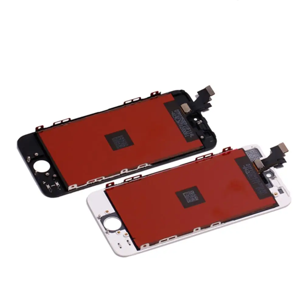 Для iPhone 5S 5Gs ЖК-дисплей кодирующий преобразователь сенсорного экрана в сборе запасные части+ бесплатно 2 подарка для iPhone5s 4," lcd s экран