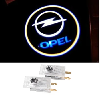 

2X Car LED Door Welcome Laser Projector Ghost Shadow Light For Opel Insignia 2009-2018