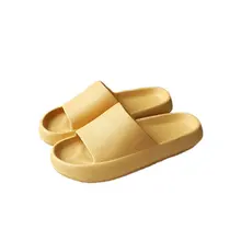 

2021 New Home Couple Slippers Comfortable Fashionable Sandals Woman Indoor Soft Slippers Non-Slip Thick-Soled Integrated Shoes