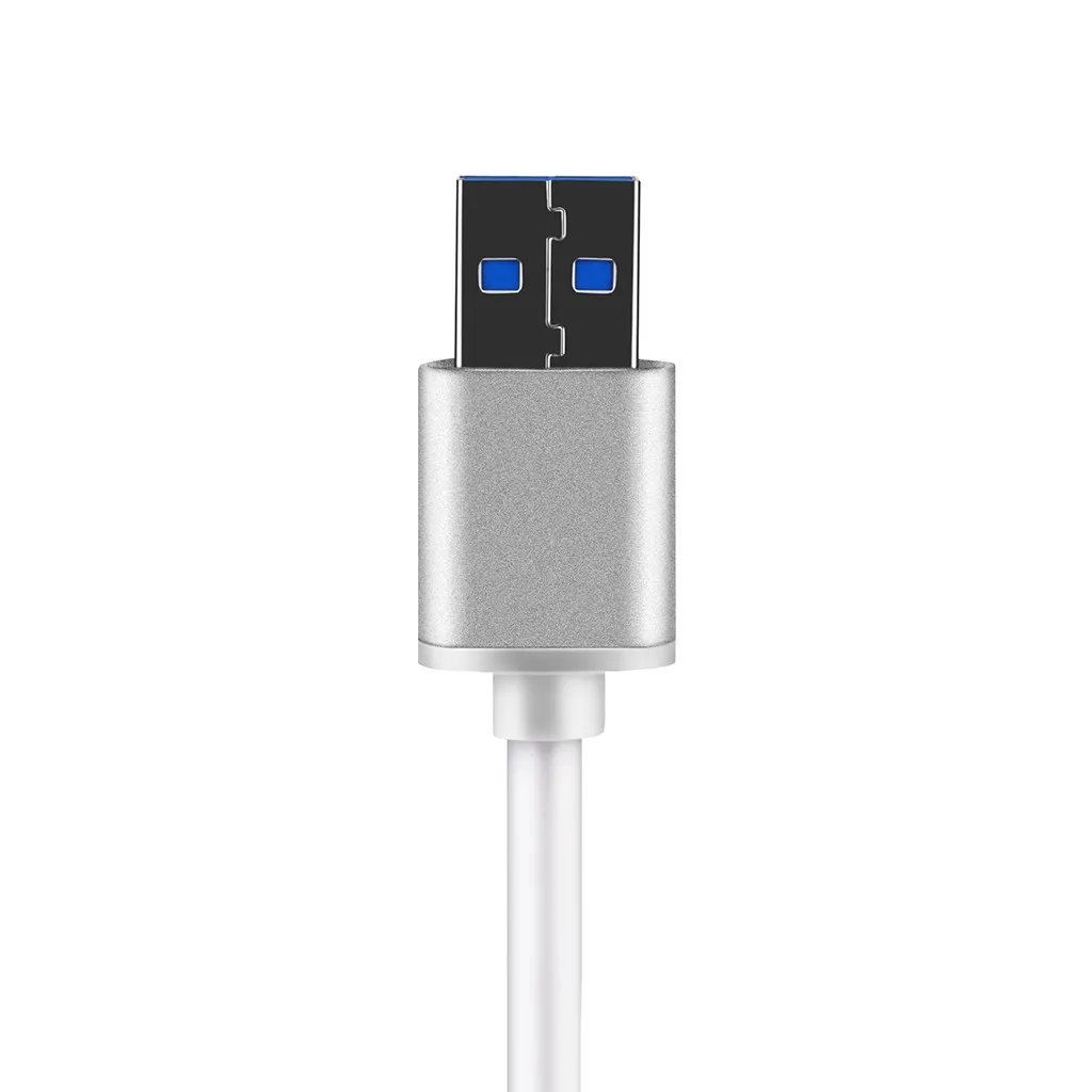 USB 3 0 концентратор 7 в 1 порта алюминиевый с кардридером MS SD M2 TF разные порты для ПК