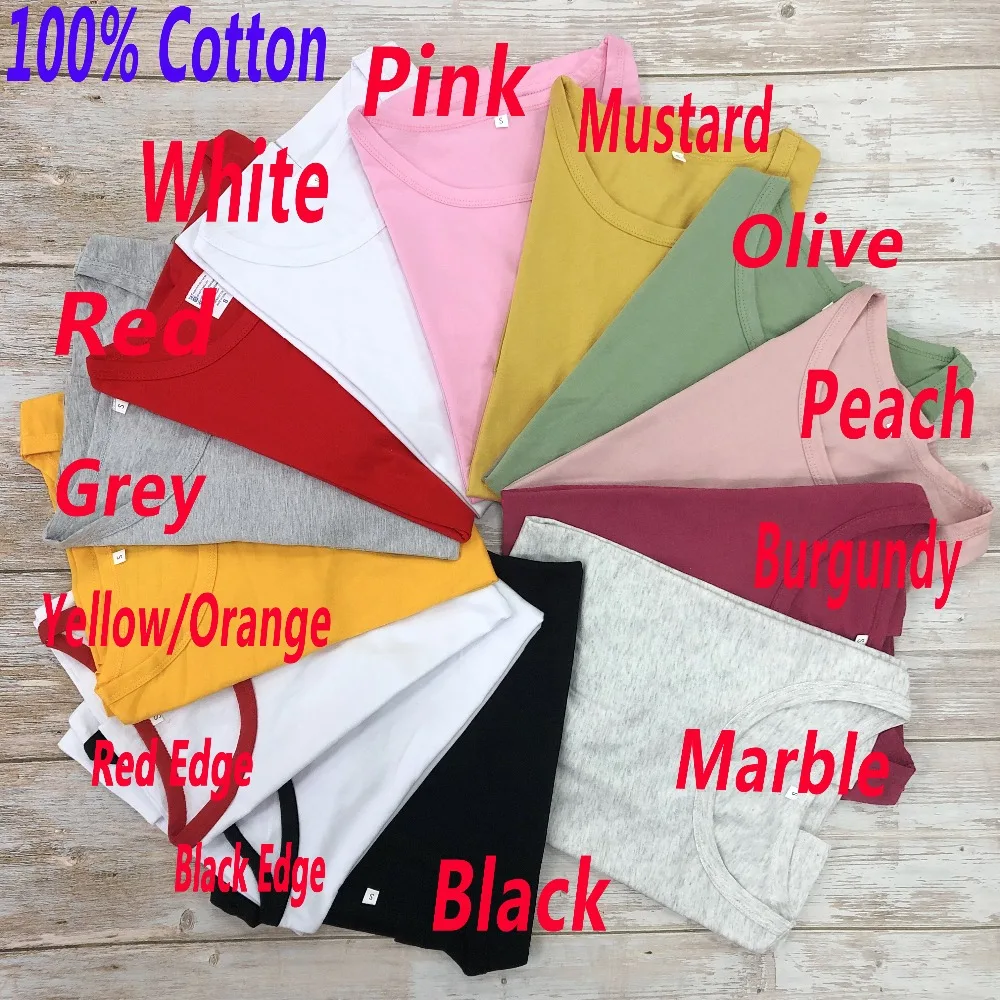 最新最全外贸T恤颜色卡