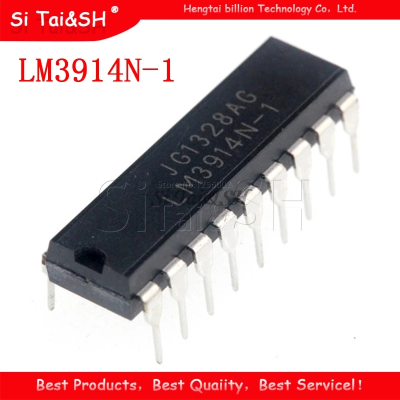 5 шт. LM3914N-1 LM3915N-1 LM3916N-1 DIP LM3914N LM3915N LM3916 Новый и оригинальный IC | Электронные