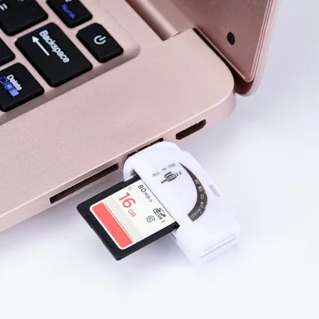 

Portable Card Reader For Micro SD SDHC TF M2 MS PRO DUO All In 1 USB 2.0 Multi Memory Card Reader