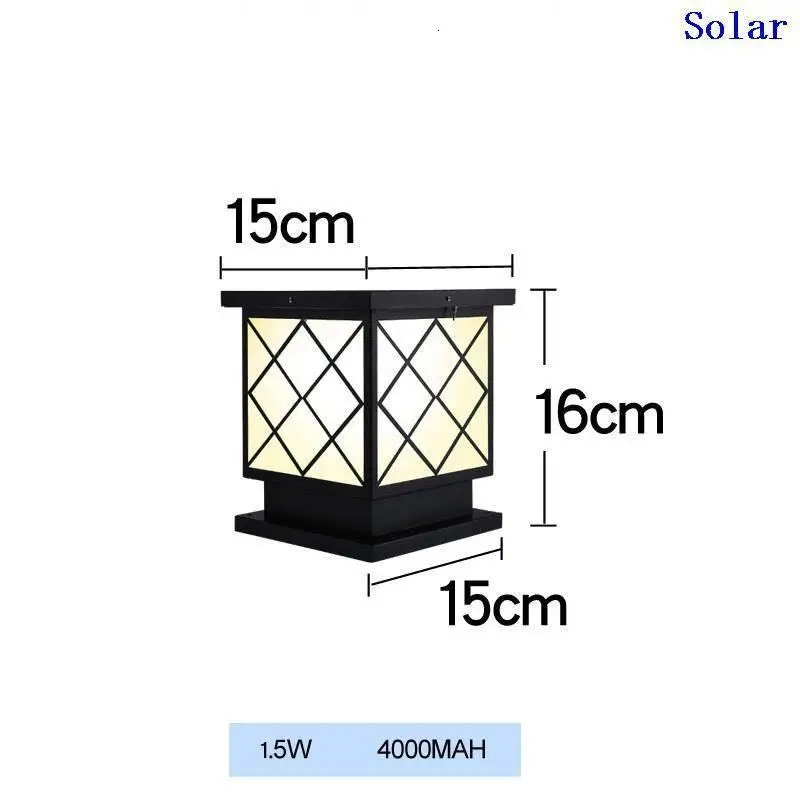 Iluminador лампа ворота Led Terraza Y Jardin Decoracion светильник Exterieur открытый светильник ing Солнечный сад пейзаж светильник