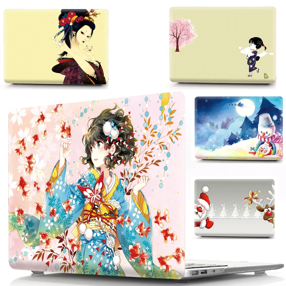 Laptop Case For APPle MacBook Pro Air Retina 11 12 13 15 Mac Book 15.4 13.3 Inch Touch Bar Shell Sleeve Full Body Protector