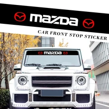 

Auto Exterior Sun Protection Sticker Car Windshield Stickers For Car Mazda 2 3 5 6 2017 CX-4 CX-5 CX-7 CX-9 CX-3 CX 5