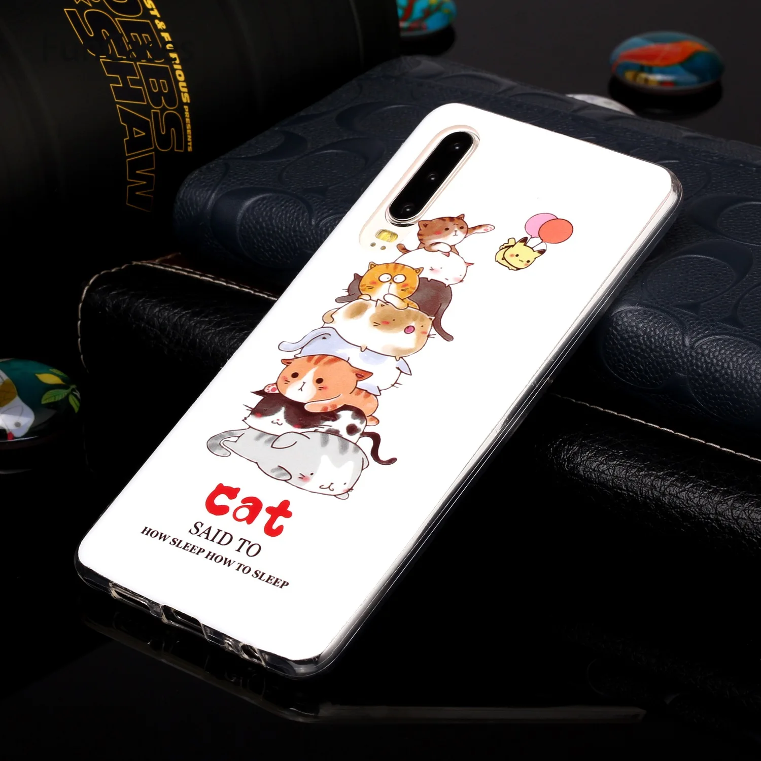 Розовые чехлы для смартфонов Huawei P40 Lite мягкий чехол P30 Pro Nova 4E P20 Honor 8S 3E 8A Y6 2019 Y5 Y7 P