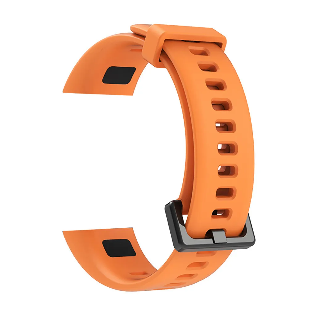 Suitable for Huawei 4 Smart Bracelet Pure Color Silicone Strap Soft Sports Silicone Strap Replacement Wrist Band Watch Band 