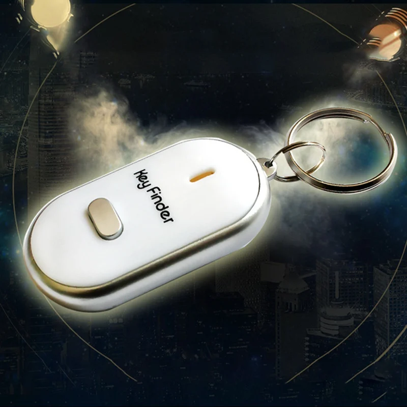 LED Light Torch Remote Sound Control Lost Key Car Motor Finder Locator Keychain Mini Alarm Locator Track Key Wallet Phone