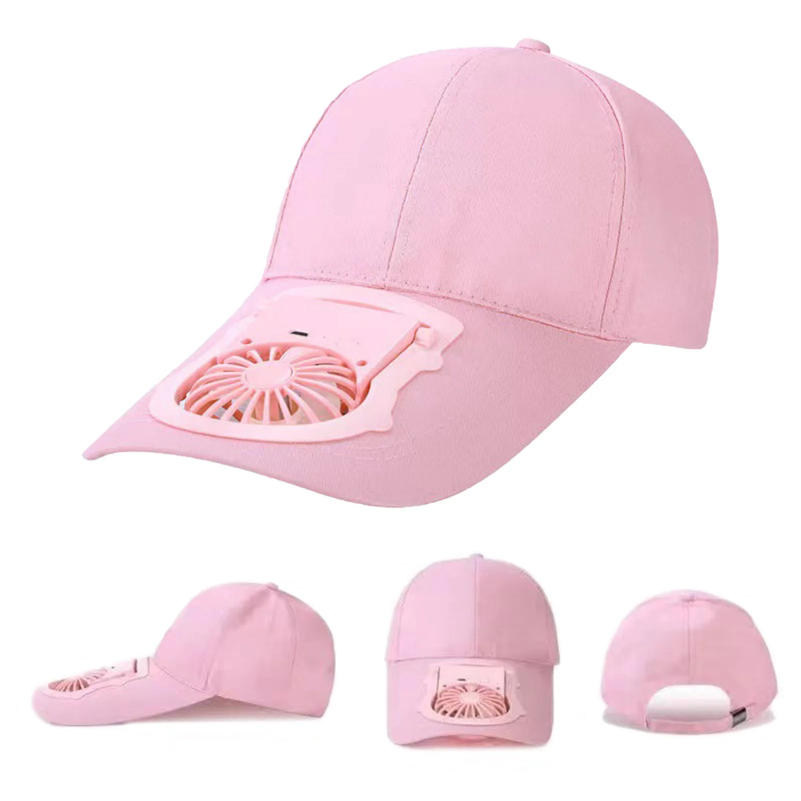 Summer Fan Cooling Hat USB Charging Breathable Sunscreen Sports