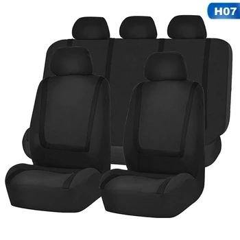

Universal Car Seat Cover Polyester Fabric Automobile Seat Covers Car Seat Cover Vehicle seat Protector Interior Accessories