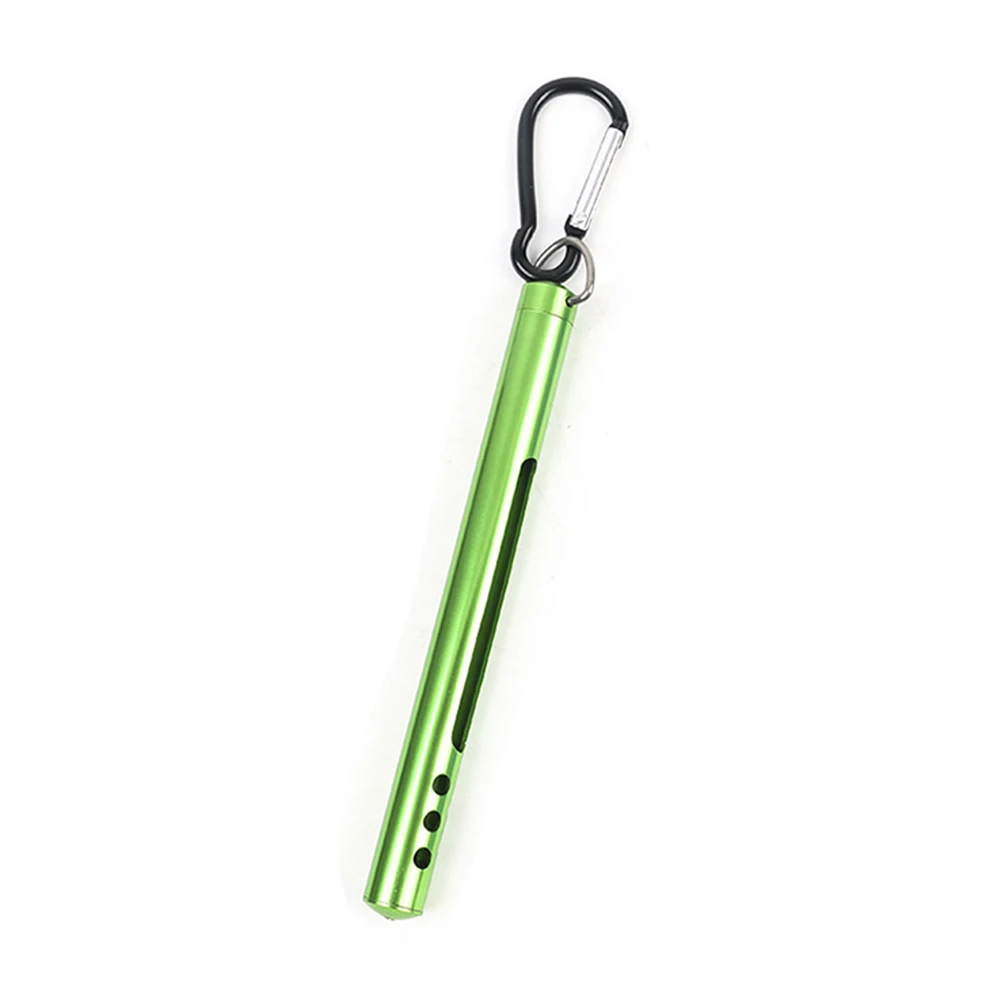 

Aluminum Stream Water Thermometer Measurement Accessories Outdoor Fishing Anti-collision Tool Small Meter Brook Lanyard Ring