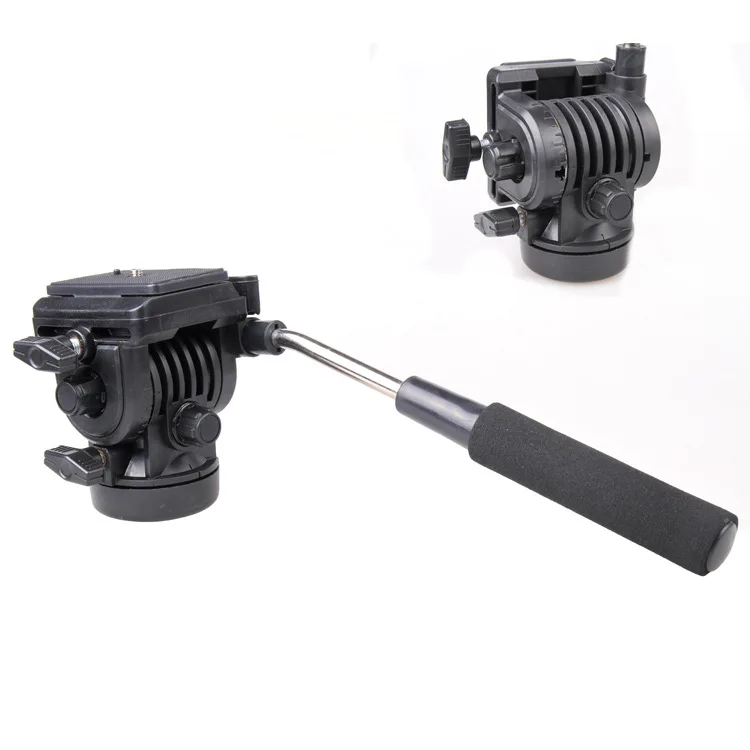 

Wholesale Single-lens Reflex Camera Video Filming Cradle Head Camera Photography Tripod PTZ Hydraulic Fine-tuning Damping Cradle