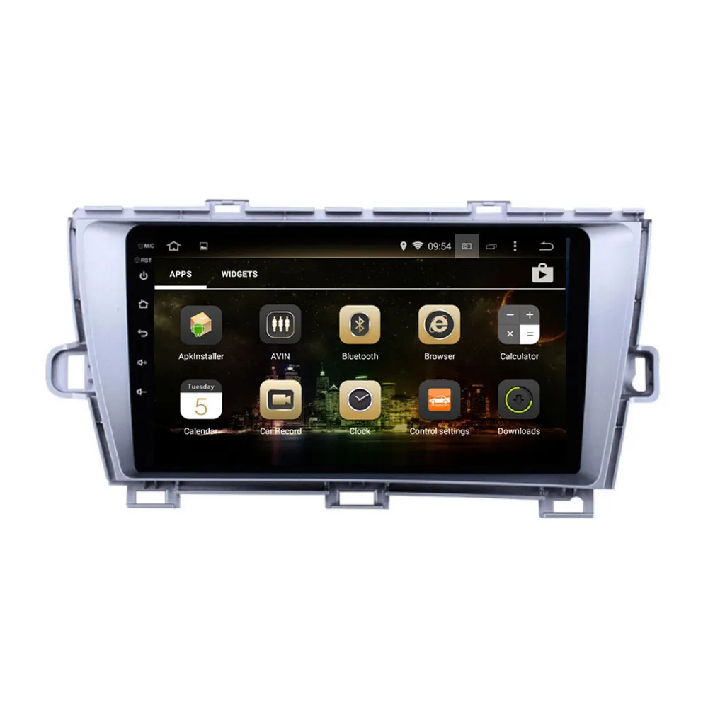 Excellent Octa Core Android 9.0 PX6/PX5/PX30 Fit TOYOTA PRIUS left/Right Driving 2009 -2014 2015 Car DVD Player Navigation GPS Radio 2