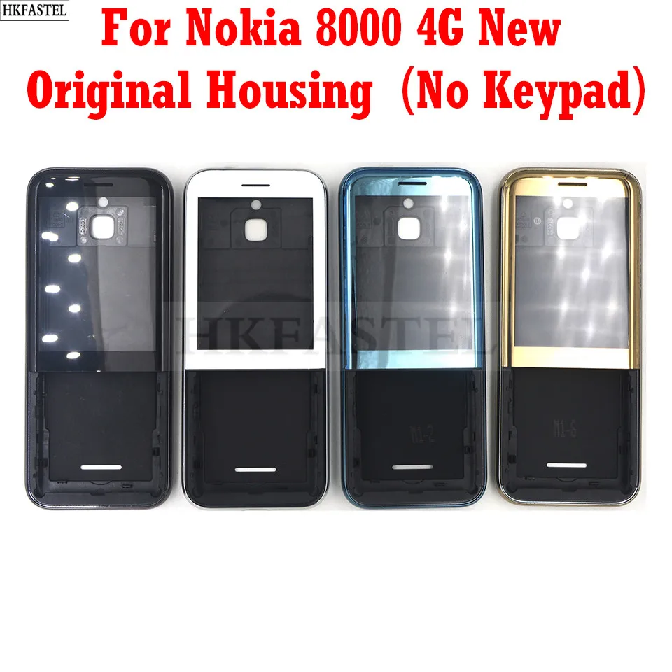 HKFASTEL 8000 4G Cover For Nokia 8000 4G 2020 New original Mobile Phone