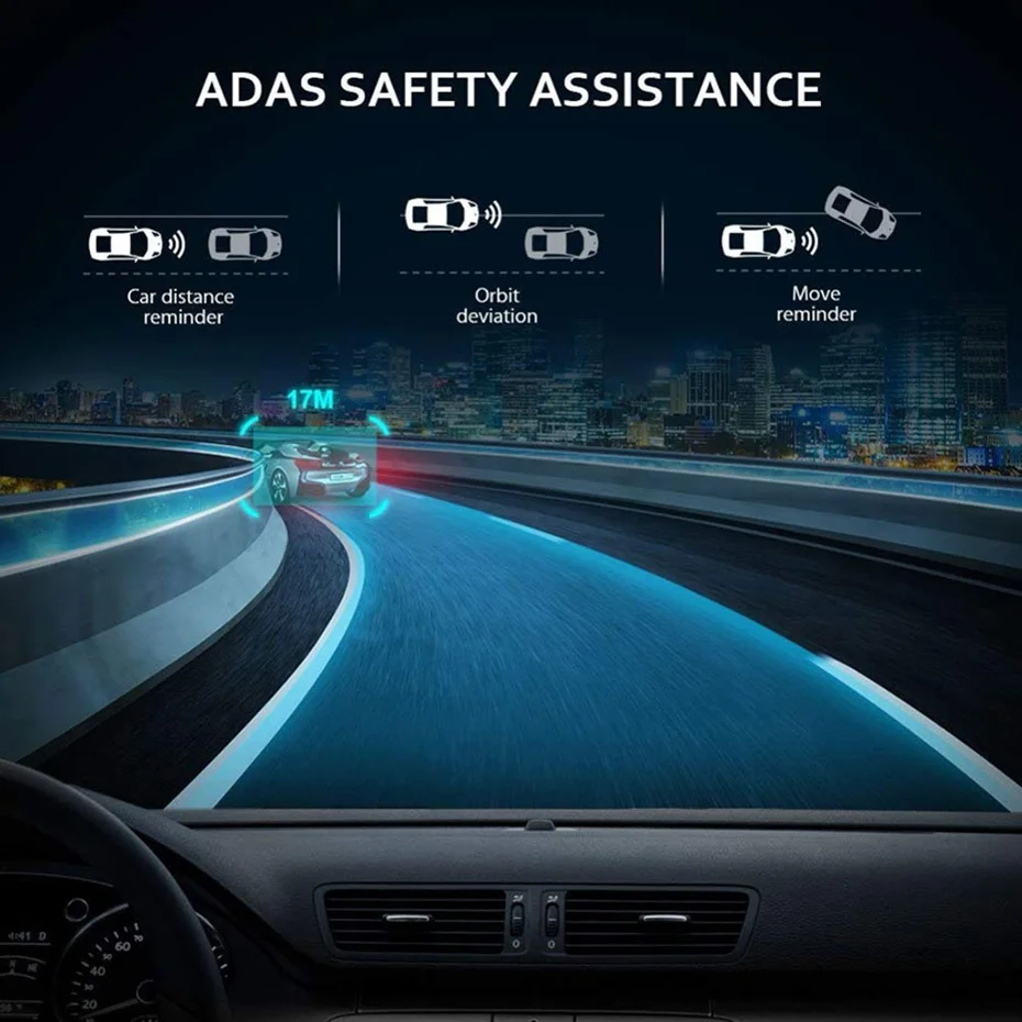 Зеркало заднего вида Автомобильный видеорегистратор 4G Full Network ADAS GPS Wifi Android