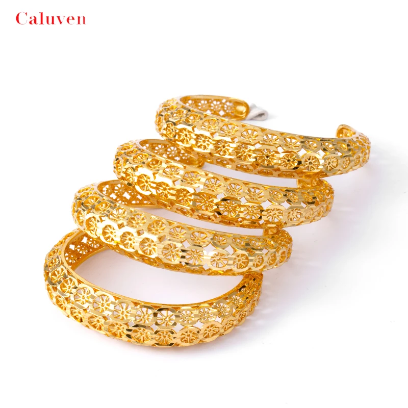 4 шт./лот Дубай Эфиопский браслет браслеты для женщин африканские Арабские