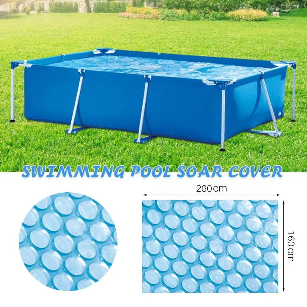 Pool Protector Cover Round Foot Above Ground Blue Summer Outside Garden Protection Swimming Pool Cover 8/10/12/15ft 10 ft 