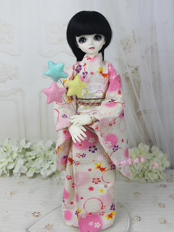 1/6 1/4 1/3 BJD аксессуары Кукла Одежда японское кимоно юката для BJD/SD, не включает в себя куклы, обувь, парик и другие E2505