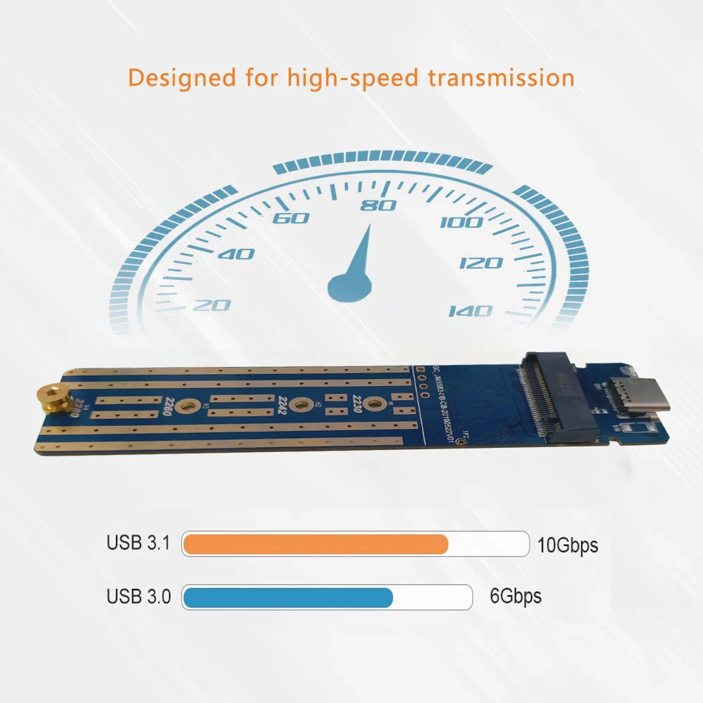 NVME PCIE usb3.1 корпус для жесткого диска M.2 для Тип usb C жесткого диска 10 Гбит/с SSD Портативный коробка для жесткого диска внешний