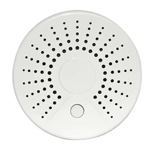 Умный беспроводной Wi-Fi детектор дыма датчик сигнализации Питание от батареи приложение дистанционное управление уведомления оповещения
