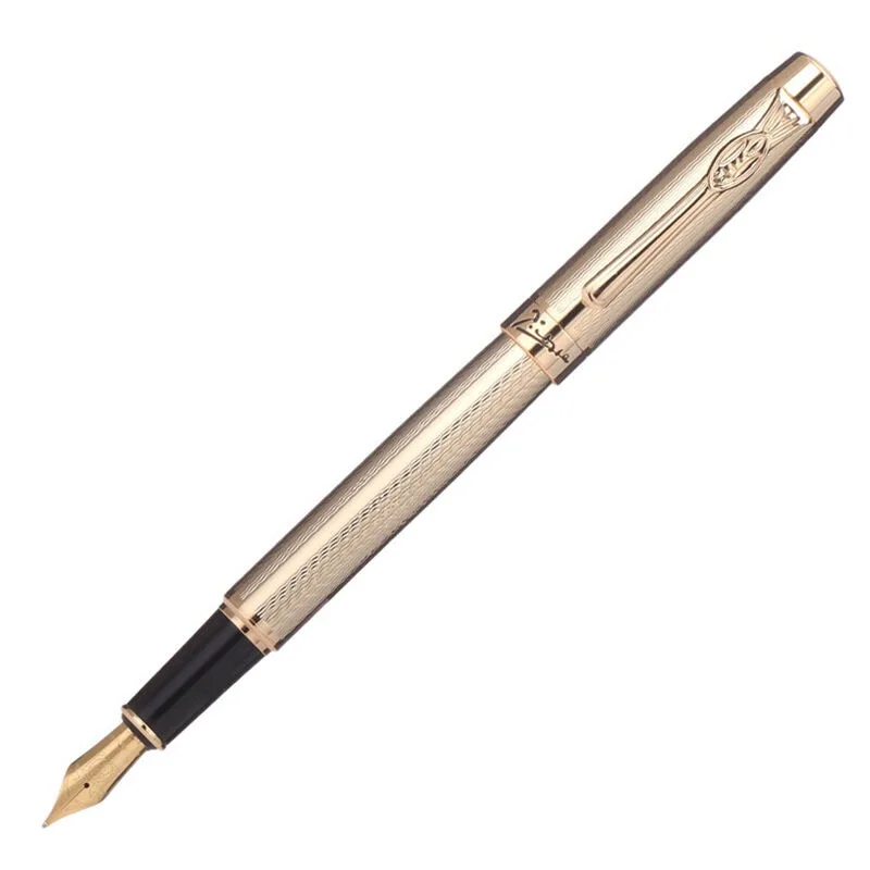 Picasso 933 Pimio Avignon Fountain Pen Classic Golden Clip Luxury Iridium Fine Nib Gift Box