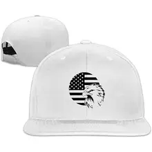 Унисекс Snapback Hat Американский Флаг Орел регулируемая бейсболка