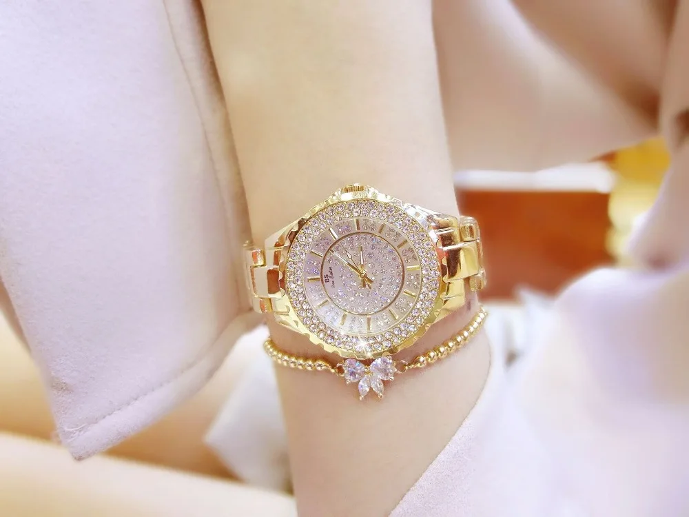 Женские часы, роскошные золотые брендовые Кварцевые женские наручные часы с бриллиантами, часы из нержавеющей стали, женские часы mk, relogio feminino