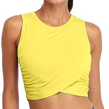 Sports Vest Women s Running Fitness Workout Tops For Women Cropped Tank Tops Dance Tops