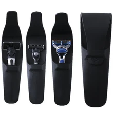 Funda de silicona para afeitadora, Protector Manual para afeitadora, estuche de almacenamiento para afeitado, portátil para viaje, herramientas para evitar arañazos, 1 ud.