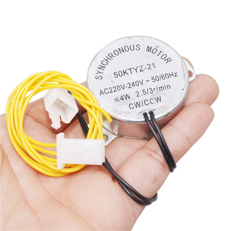 

Fashion-1 Pcs Incubator Automatic Egg Turning Motor Synchronous Motor 2.5/3R/Min Cw/Ccw Farm Chicken 220V