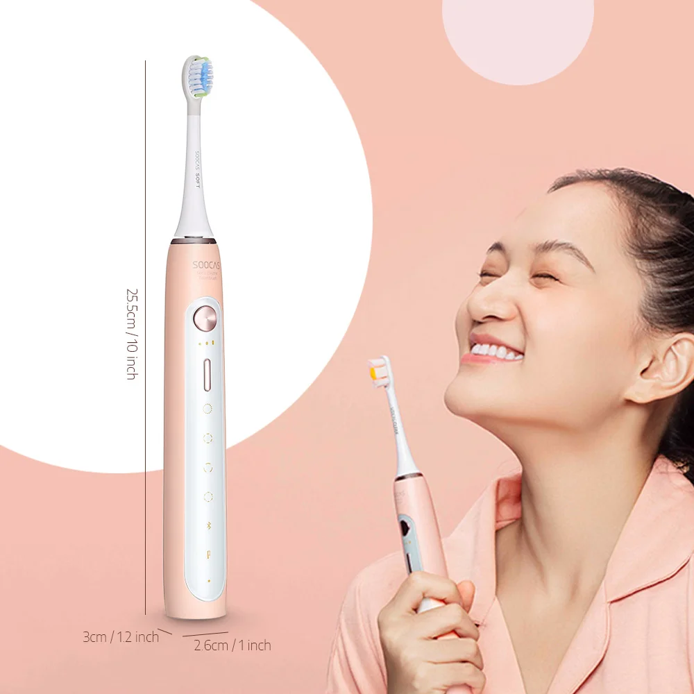 SOOCAS X5 USB Whitening Wireless Charging Electric Toothbrush from Xiaomi youpin