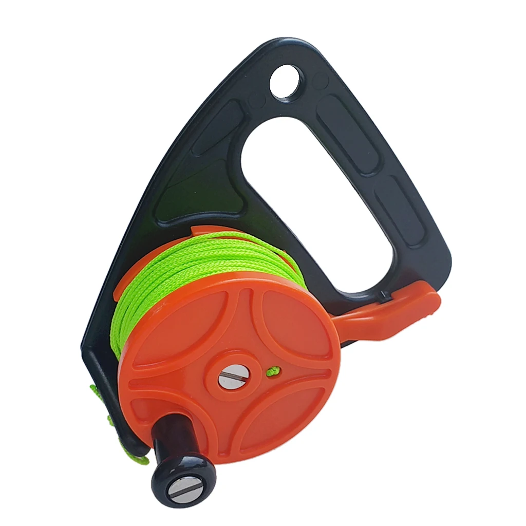 Scuba Diving Multi Purpose Dive Reel 46m/150ft Line for Kayak Canoe Durable Water Sports Swimming Diving