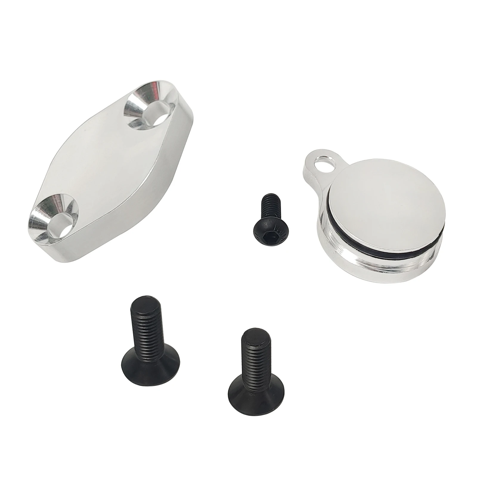 1 Set 14.9mm EGR Remove Intake / Exhaust Block Off Plate for