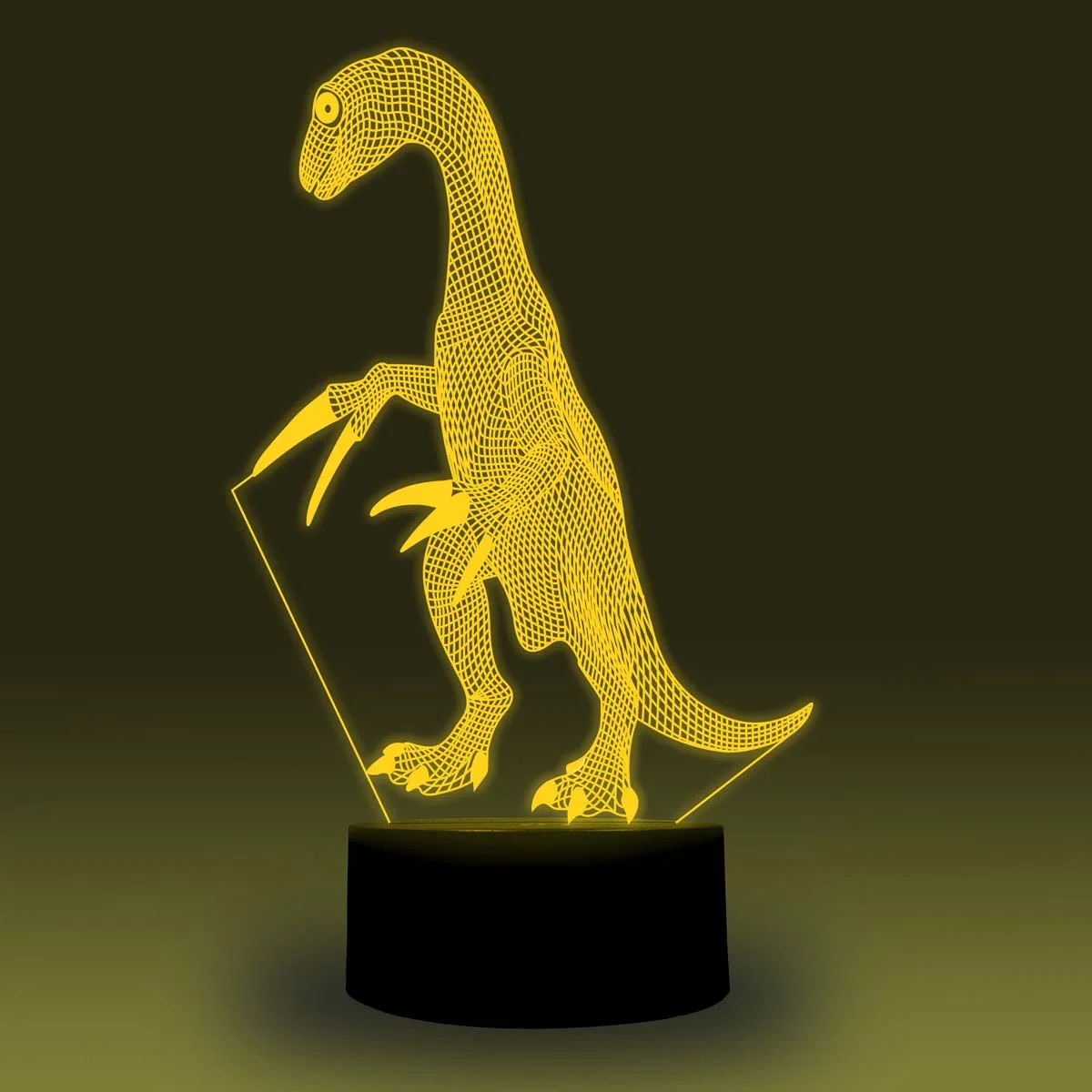 NiteApps 3D с изображением трицератопсов, динозавров RGB светодиодный ночник настольная лампа иллюзия Лампа подарок на день рождения