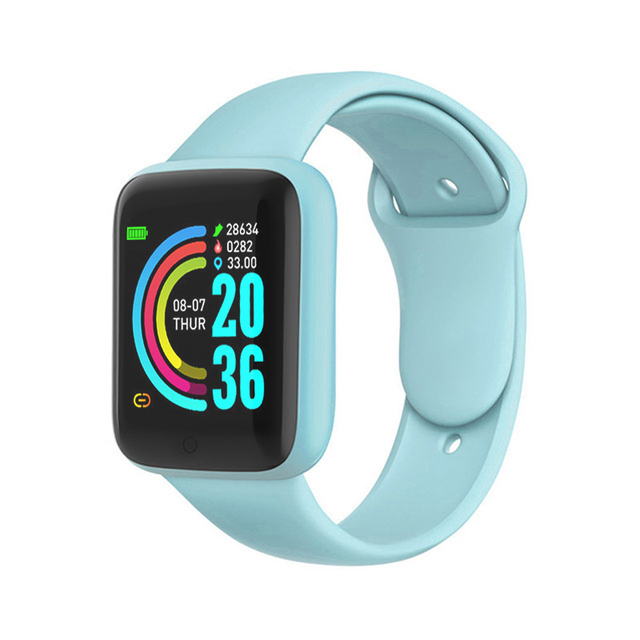 Macaron Smart Watch Men Smartwatch For Women'S Men'S Clock Watches Kids Children'S Fitness Women Smart Watch For Android