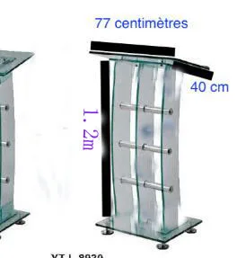 Горячие sellingClear Perspex Dails, акриловое органическое стекло церковный Pulpit Lectern