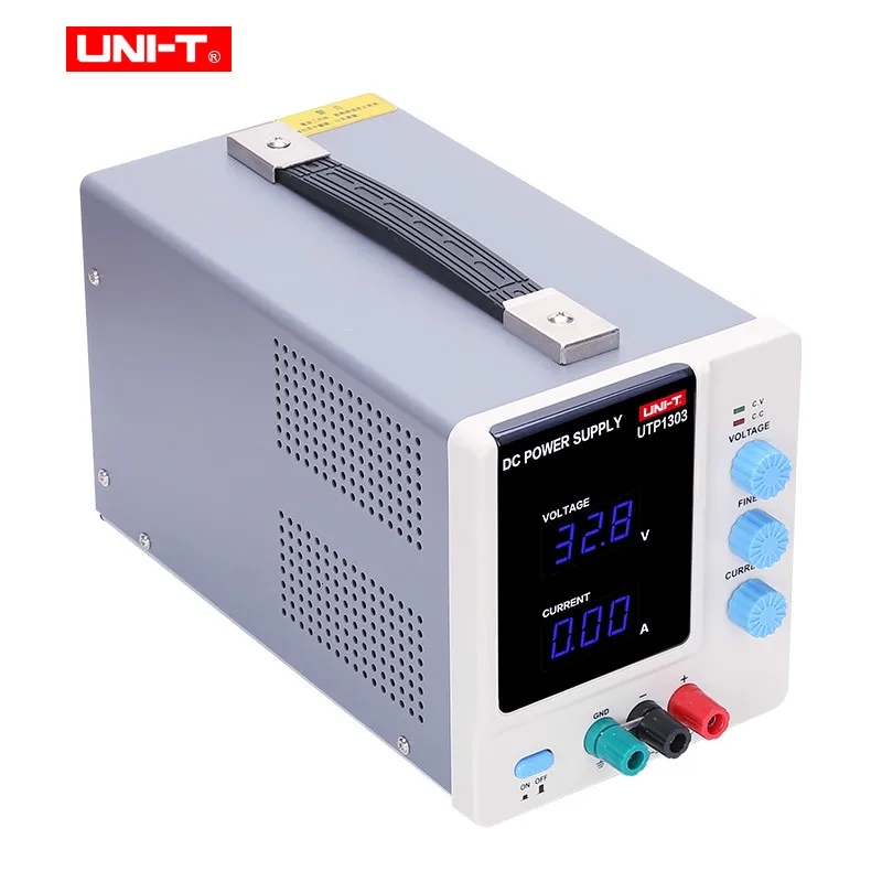 UNI-T UTP1303 UTP1305 одноканальный Линейный источник питания постоянного тока Низкая пульсация/шум защита от перегрузки постоянное напряжение/ток