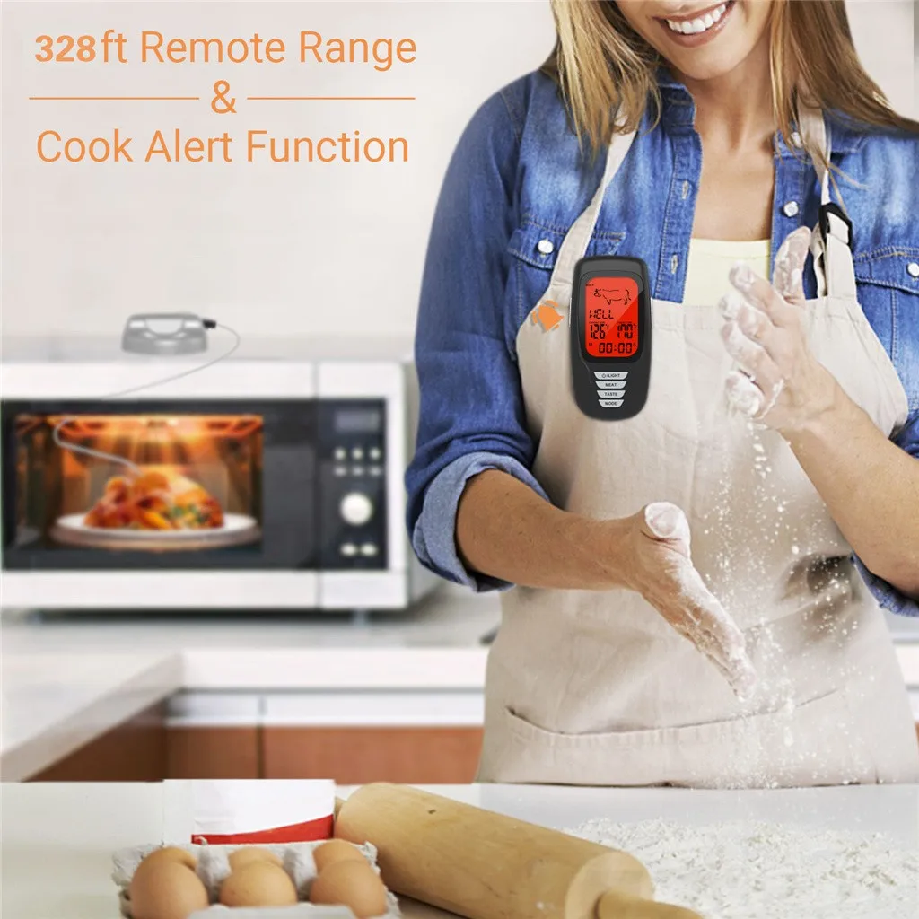 2019 High Quality Wireless BBQ Thermometer Kitchen Food Monitoring
Thermometer Meat Thermometer Support Wholesale Dropshipping