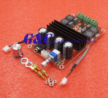 

2*100W TPA3116 D2 Dual Channel Digital Amplifier Board 12V-24V diy electronics